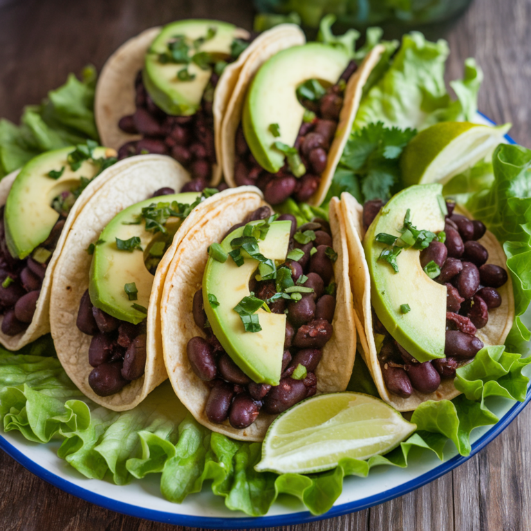 Avocado & Black Bean Tacos & Gluten-Free Dinner