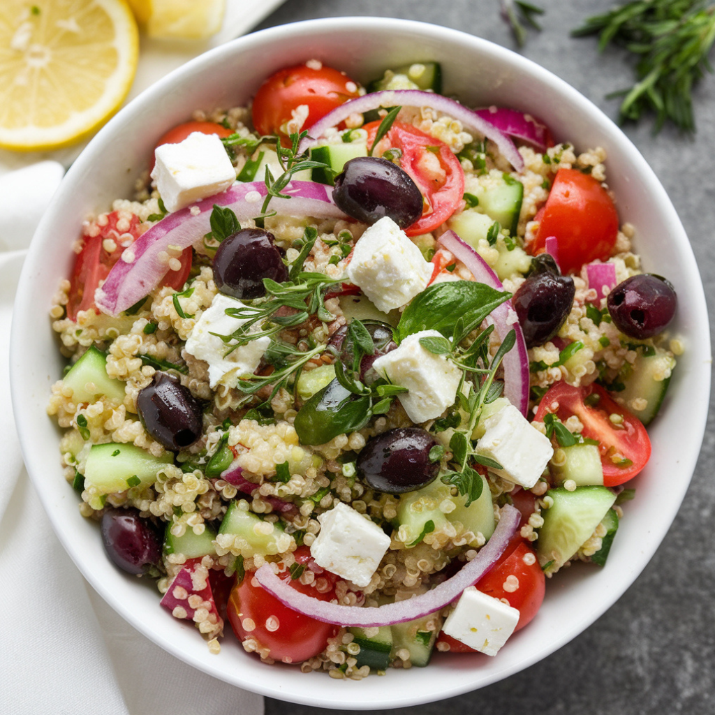 Mediterranean Quinoa Salad